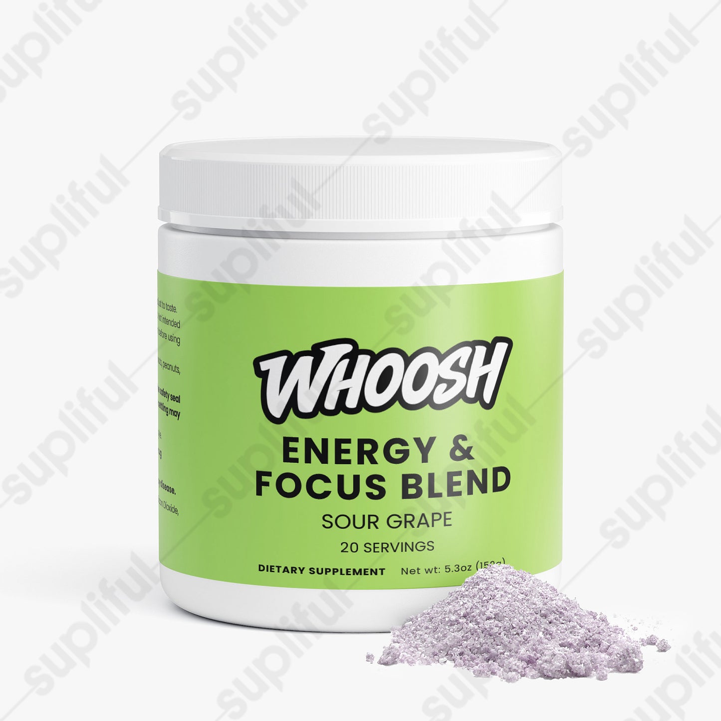 Whoosh Energy & Focus Blend (Sour Grape)